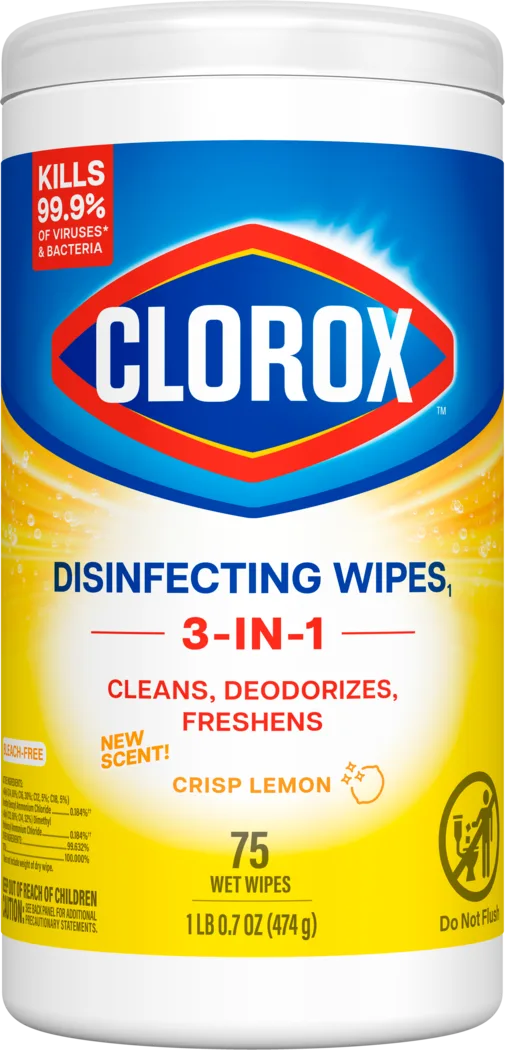 Canister of Clorox Disinfecting Cleaning Wipes