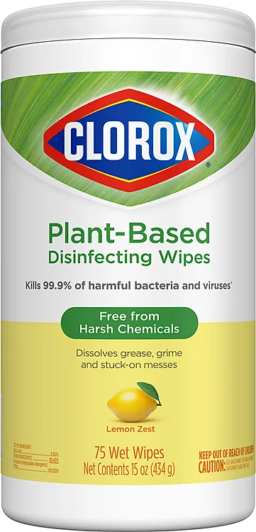 Plant-Based Disinfecting Wipes