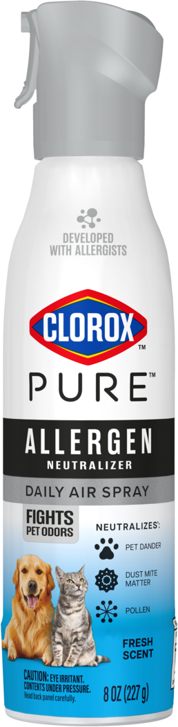 Clorox PURE Pet Allergen Neutralizer Daily Air Spray