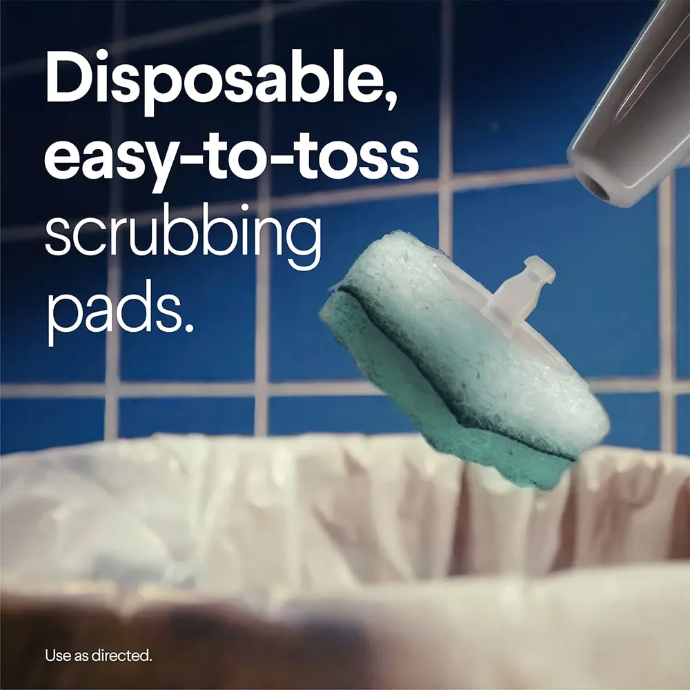 Disposable, easy to toss scrubbing pads