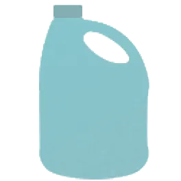 illustration of a bleach bottle