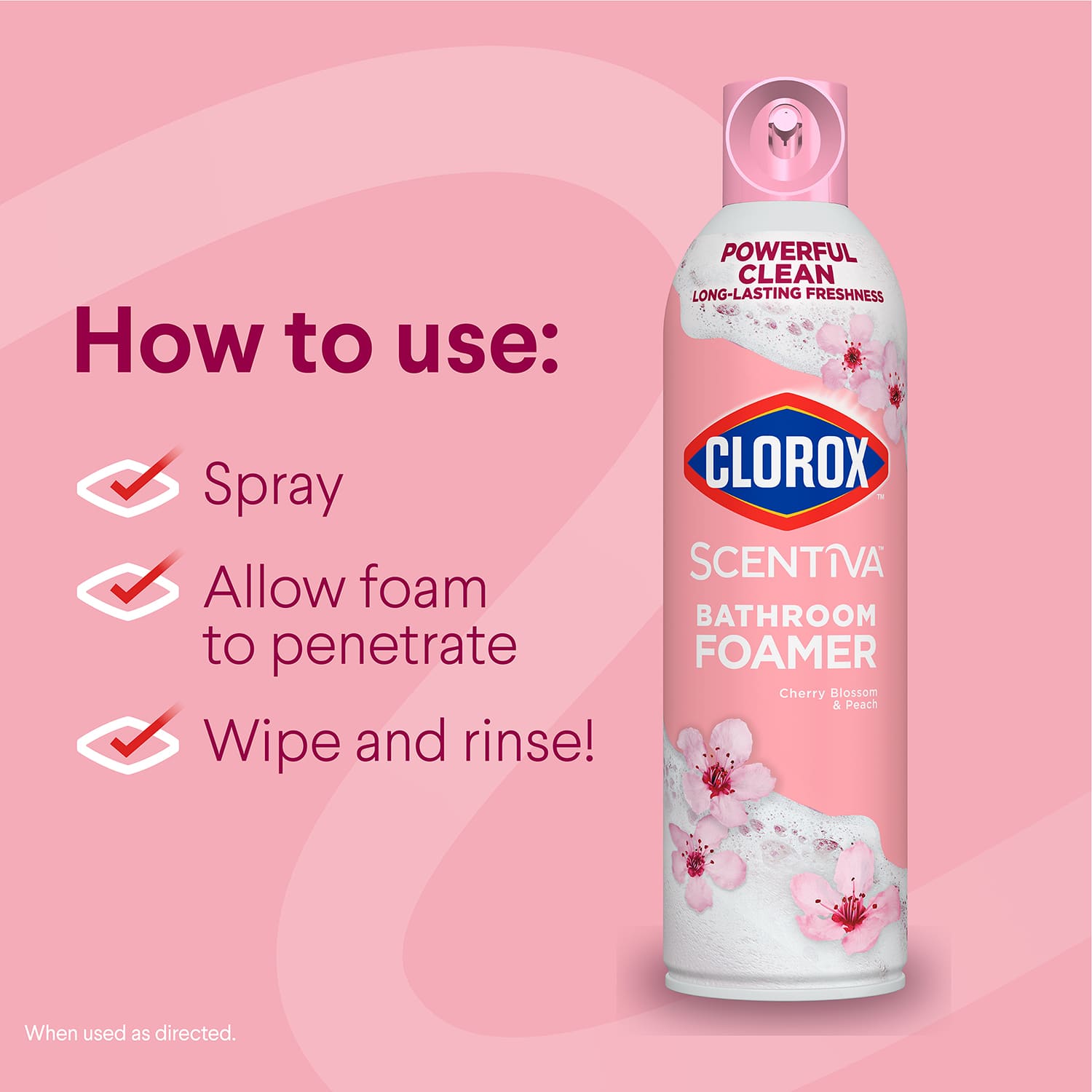 Clorox™ Scentiva™ Bathroom Foamer | Clorox™