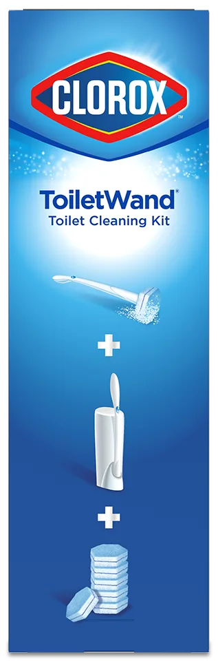 ToiletWand® All-in-One Disposable Toilet Cleaning System