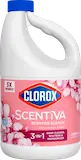 bottle of Clorox™ Scentiva™ Bleach, lavender & jasmine scent