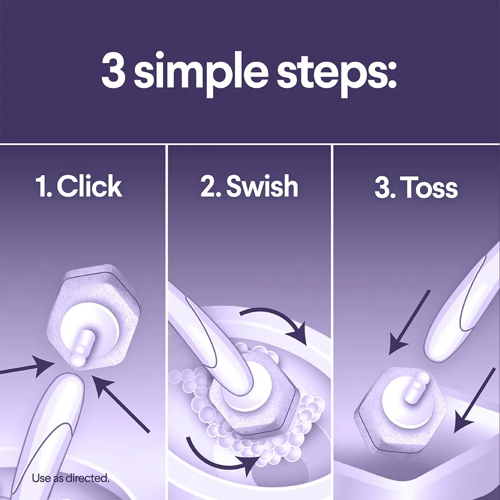 3 simple steps: click, swish, toss