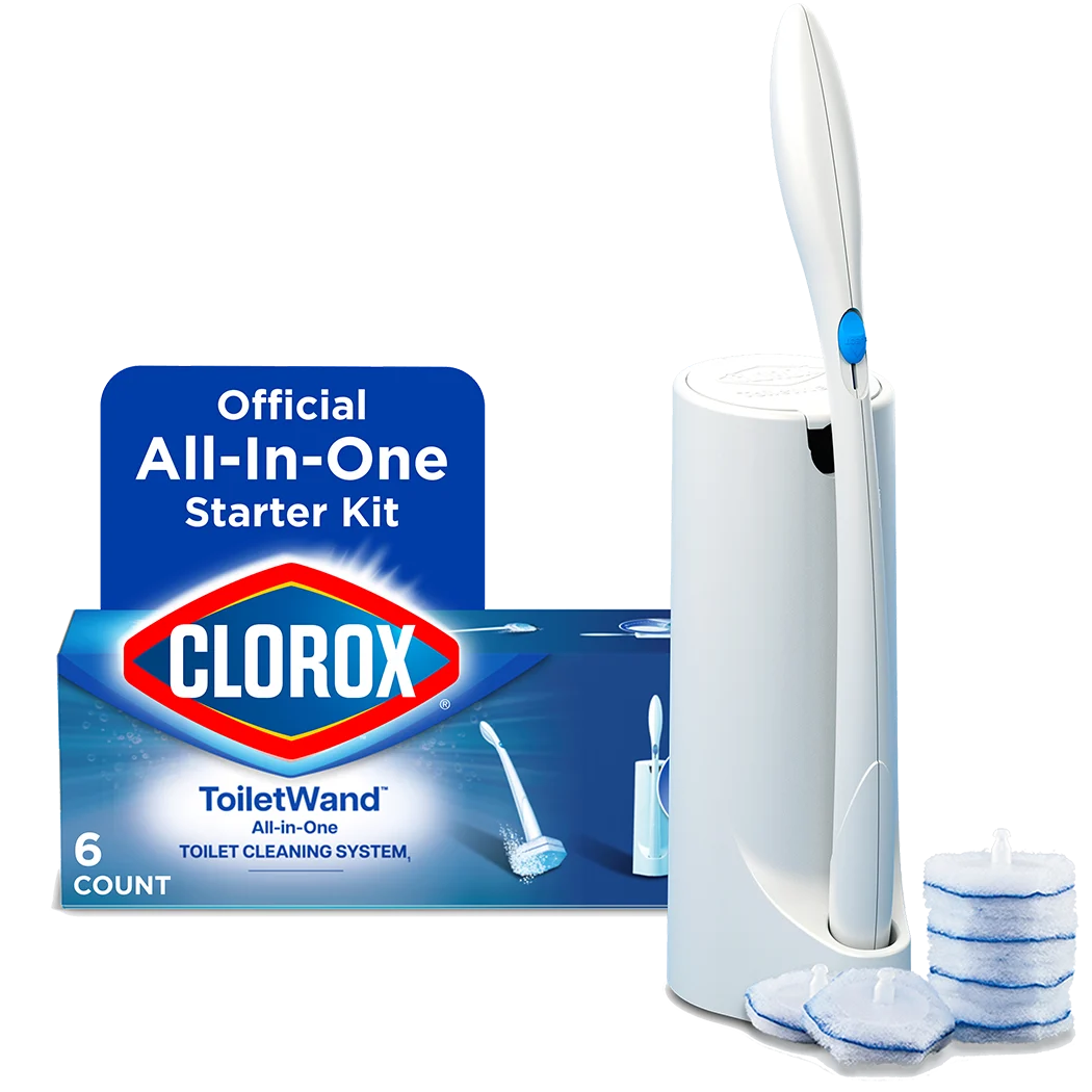 Clorox ToiletWand with refills and packaging