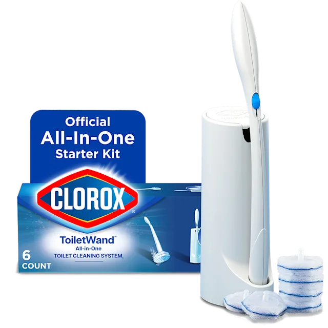 Clorox ToiletWand with refills and packaging