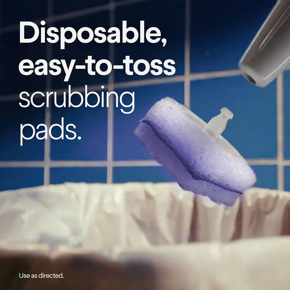 Disposable, easy to toss scrubbing pads