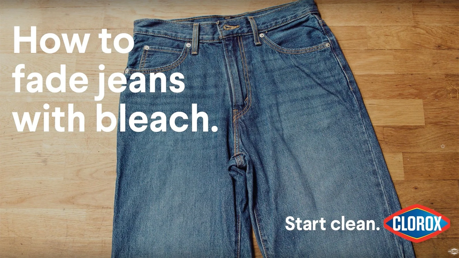 Bleaching and Lightening Jeans Clorox®