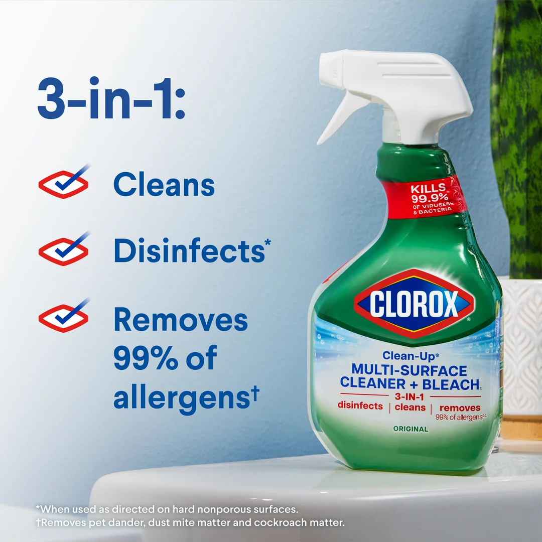 Clean-Up® Cleaner + Bleach Spray & Mold Remover | Original