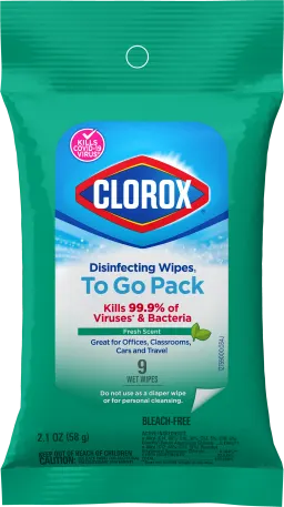 Disinfecting Wipes₃ On the Go - 9 count