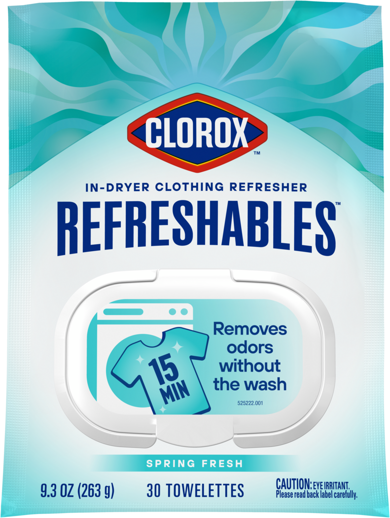 Clorox™ Refreshables™ In-Dryer Clothing Refresher | Clorox™
