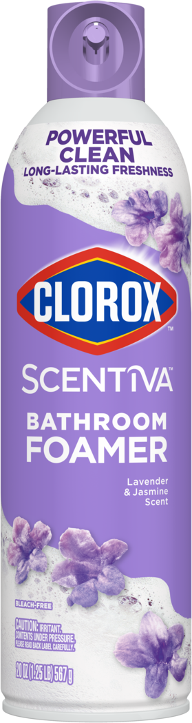Clorox Scentiva Bathroom Foamer Soap Scum Remover