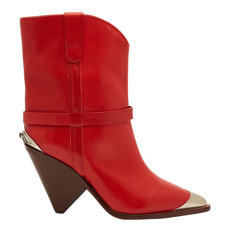 ISABEL MARANT - Rouxy Leather Boots