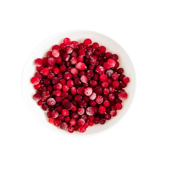 Whole frozen cranberries