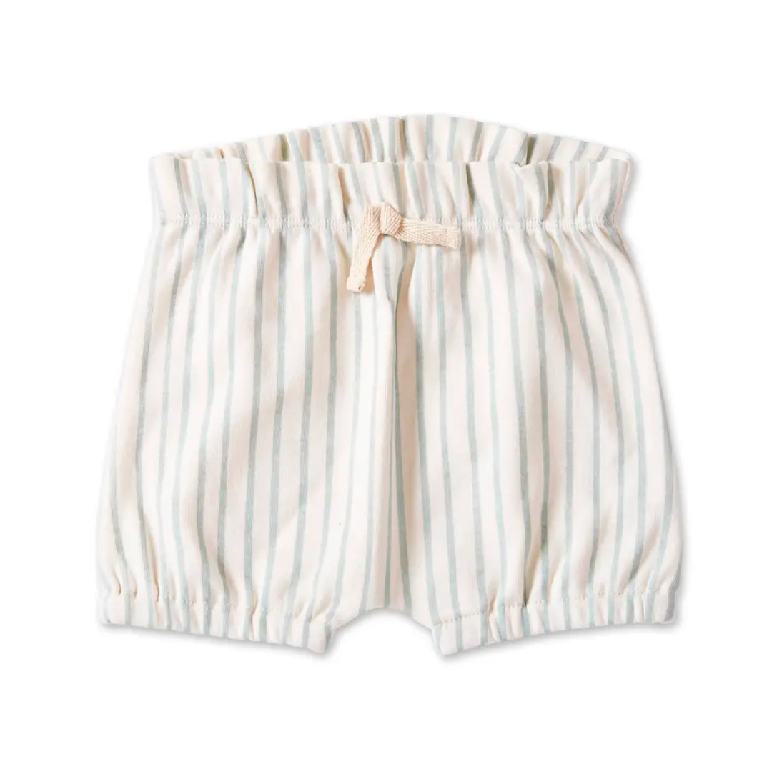 Stripes away bubble shorts