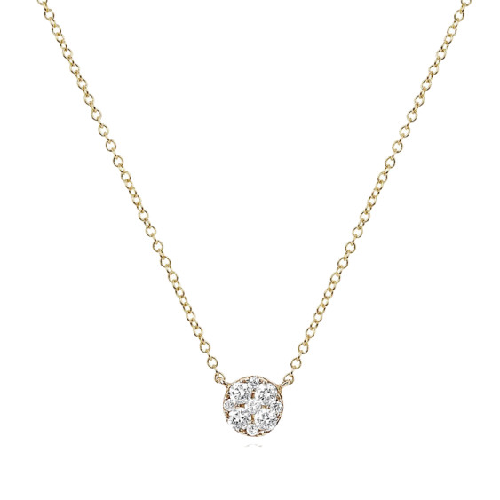 EF Collection - Diamond Pendant Necklace | Story + Rain