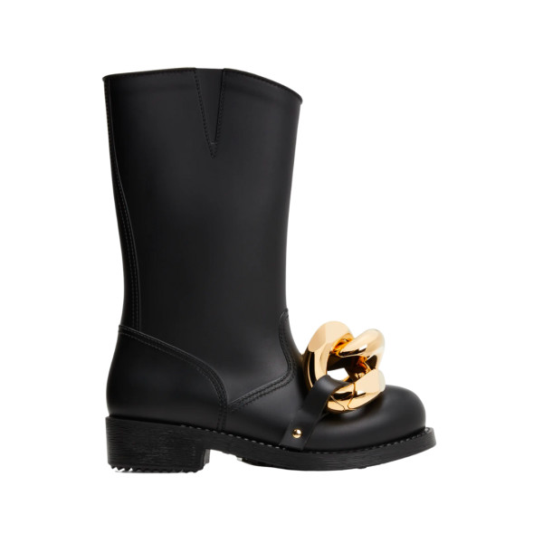 Jw anderson chunky chain rubber boots