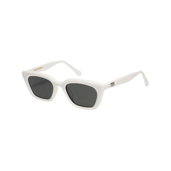 小物 gentle monster sunglass Gentle Monster Rectangle Frame Sunglasses in White | Story +