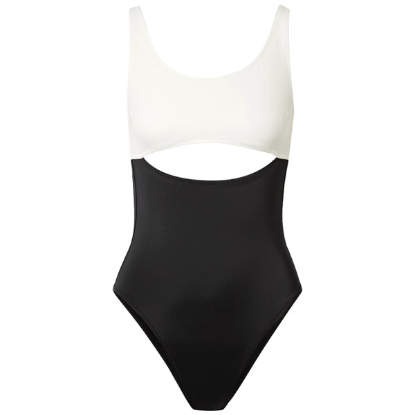 Solid & Striped - The Natasha Cutout Two-Tone Swimsuit | Story + Rain