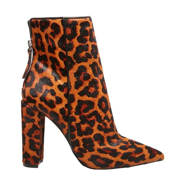 Trista l leopard boots
