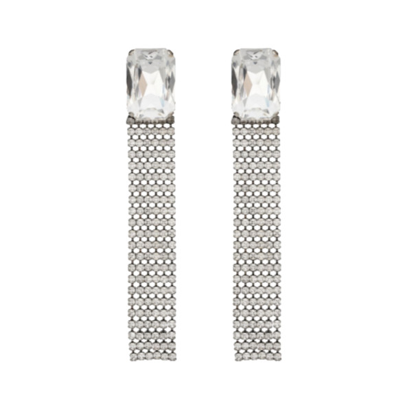 Chunky rhinestone earrings