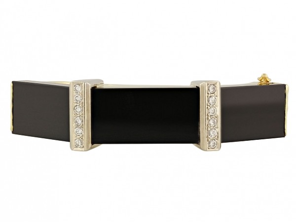 Onyx diamond bracelet