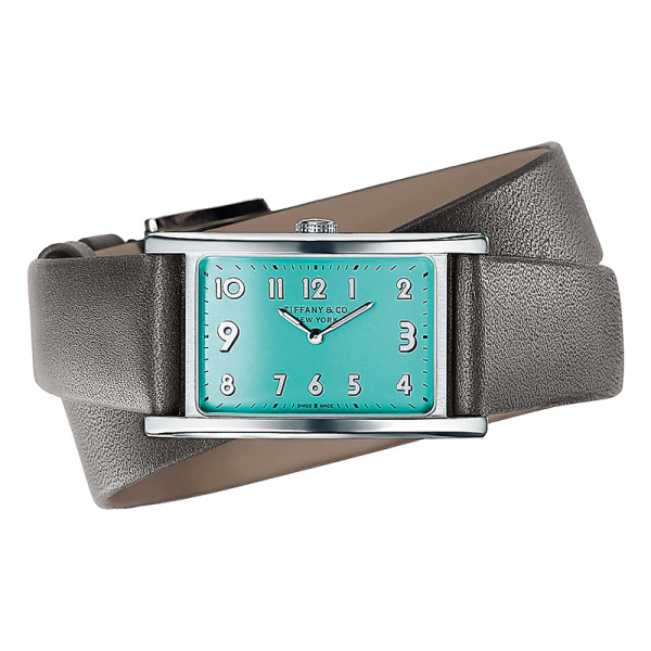 Tiffany   co. mini 2 hand 37 x 22mm watch