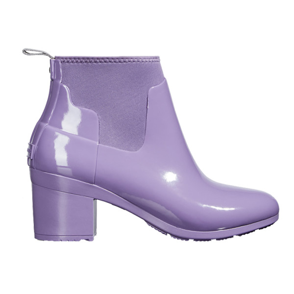 Hunter Boot - Refined Gloss Mid Heel Boots | Story + Rain