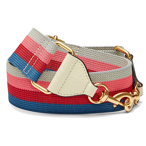 Rebecca minkoff rainbow webbing guitar strap