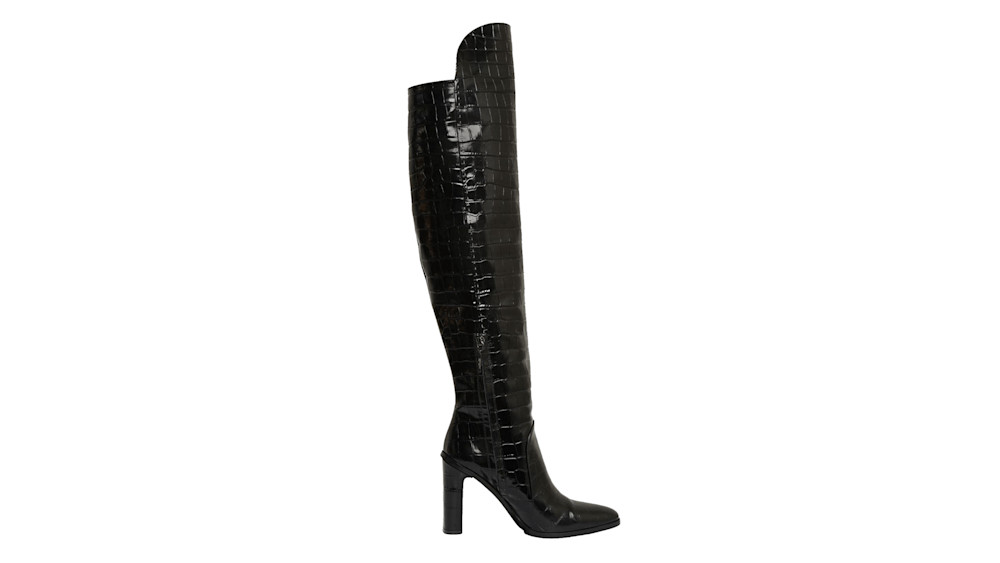 Max mara 2025 crocodile boots