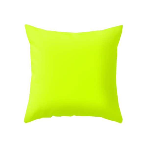 Neon green throw sales pillows