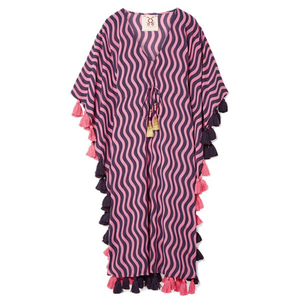 Figue Amrita Tasseled Printed Kaftan Story Rain