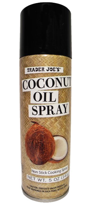 Trader Joe's Coconut Oil Cooking Spray Story + Rain