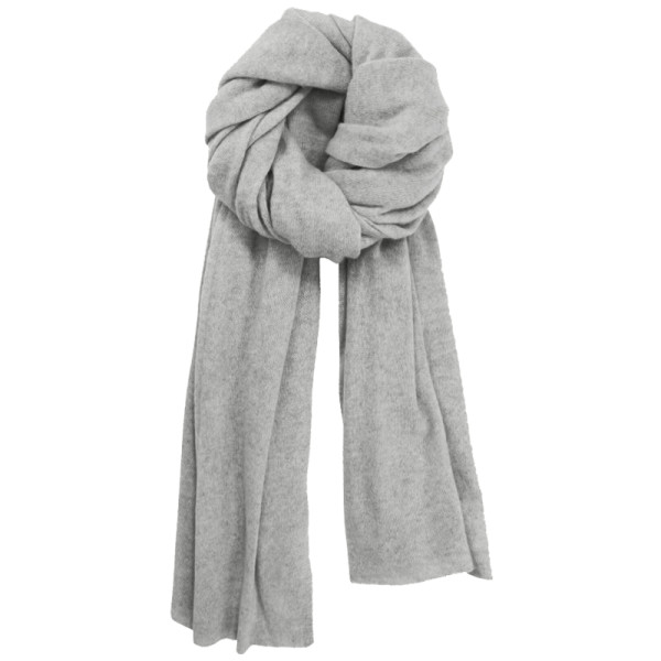 White   warren cashmere travel wrap scarf  