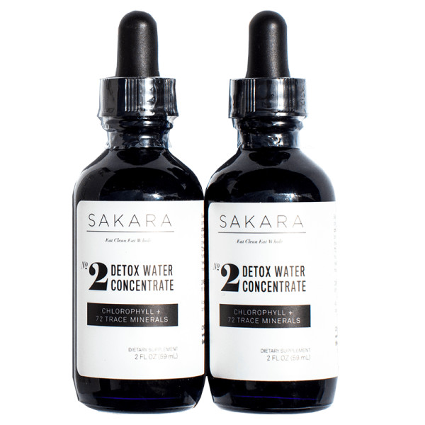 Sakara detox water concentrates 