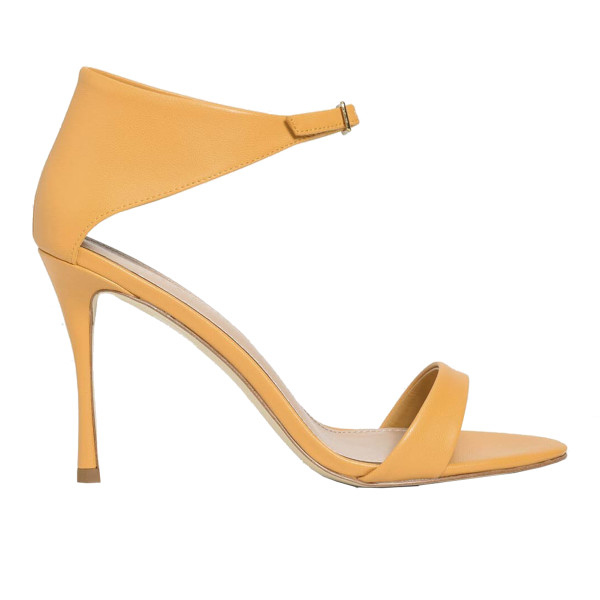 Charles   keith front buckle heels 