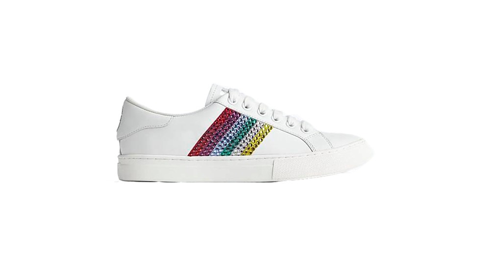 Marc Jacobs Embellished Empire Low Top Sneakers Story Rain