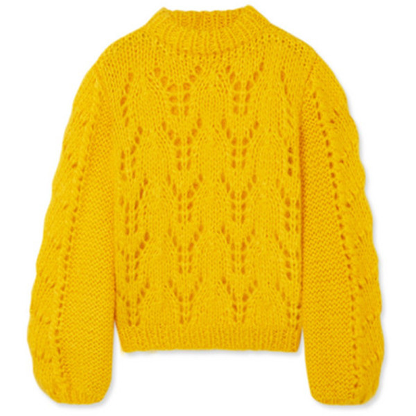 Ganni julliard knitted jumper