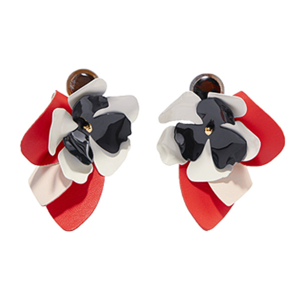 Marni Clip Earrings Story Rain