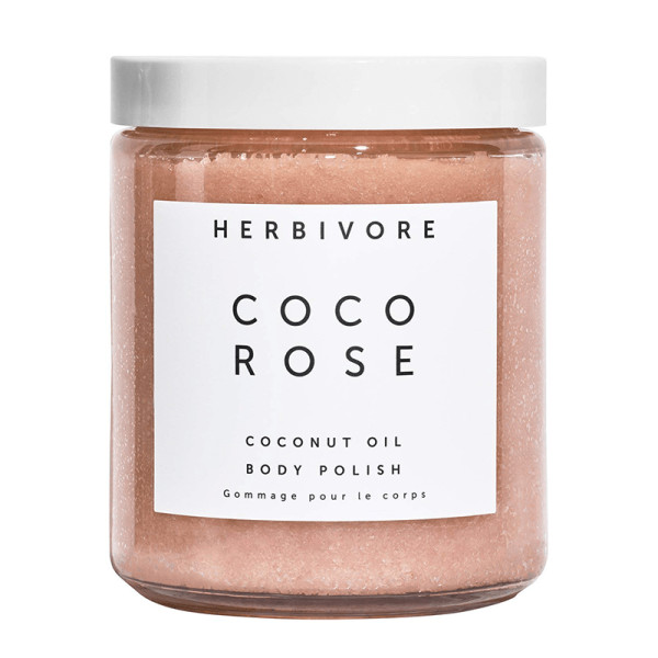 Herbivore botanicals coco rose coconut oil body polish