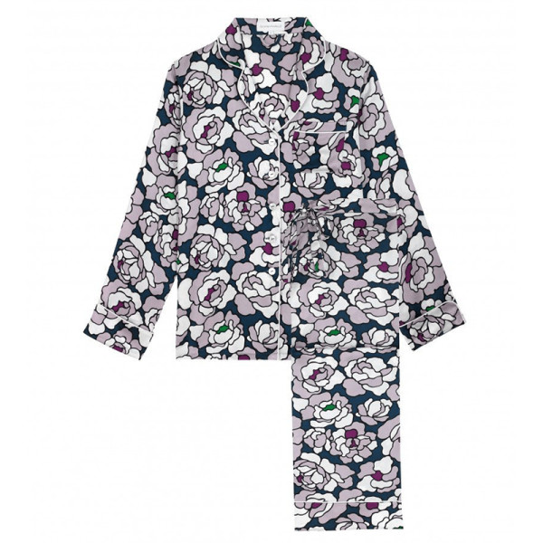 Olivia von halle lila roxanne silk pyjama