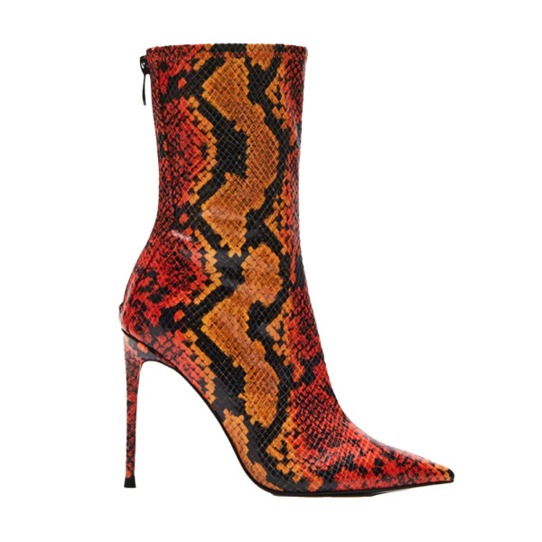 Steve madden lanae orange snake