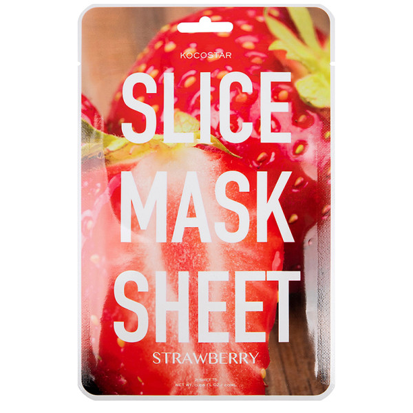 Kocostar slice mask sheet strawberry