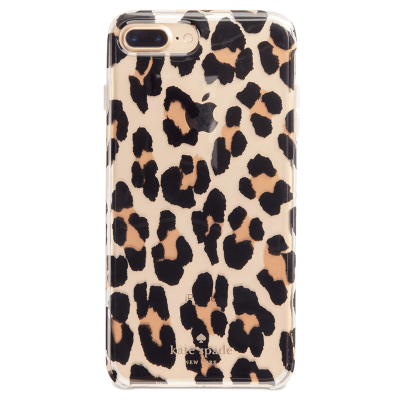 Kate spade new york leopard clear iphone 6  7  8 case
