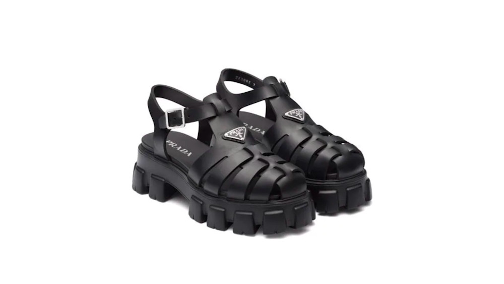 Prada Fisherman Sandals Story Rain - Main Image