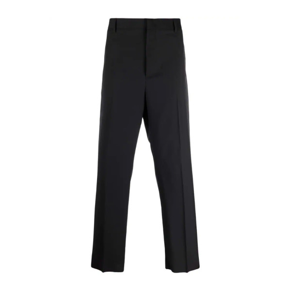 Straight leg tailored trousers