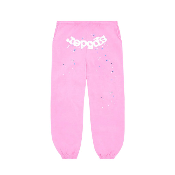 Sp5der sweatpants in pink