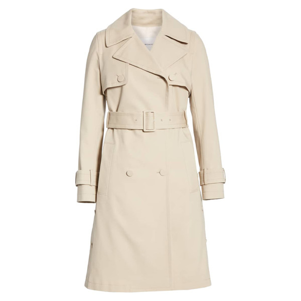 Club monaco janney belted trench coat