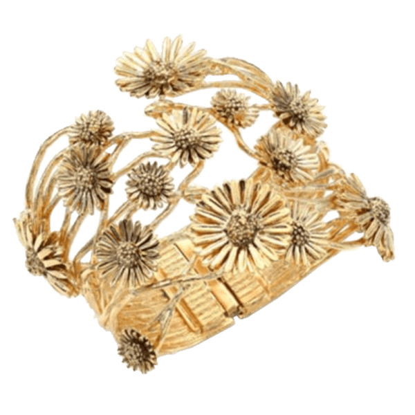 Aure  lie bidermann athina floral cuff bracelet copy